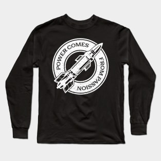 'Power Comes From Passion' Refugee Care Shirt Long Sleeve T-Shirt